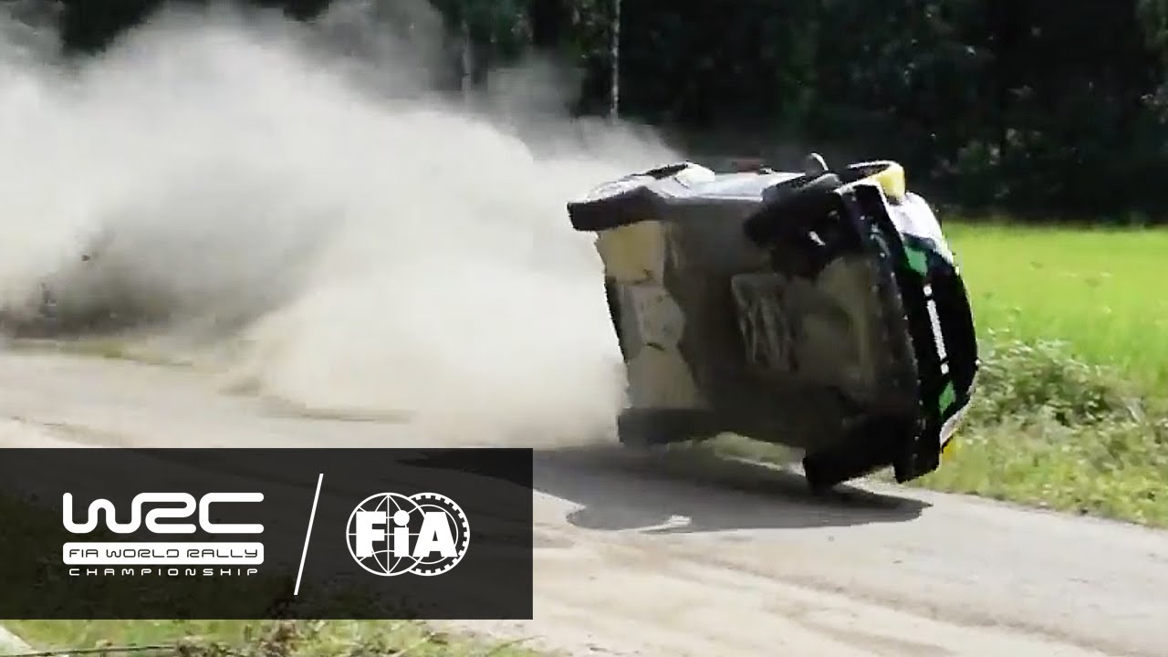 WRC - Neste Rally Finland 2016: CRASH #2 Al-Rajhi