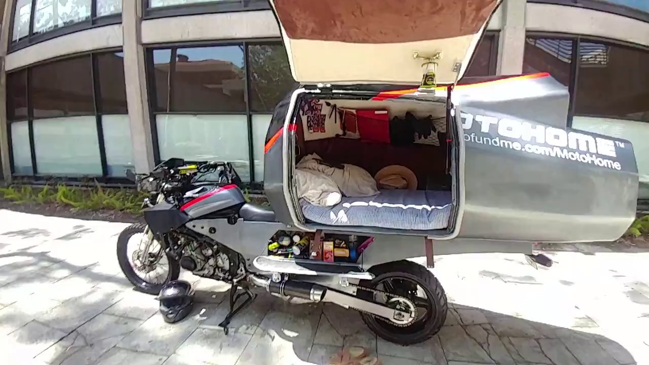 The MotoHome™ - Architecture on Two Wheels: A Thesis Project by Jeremy Carman