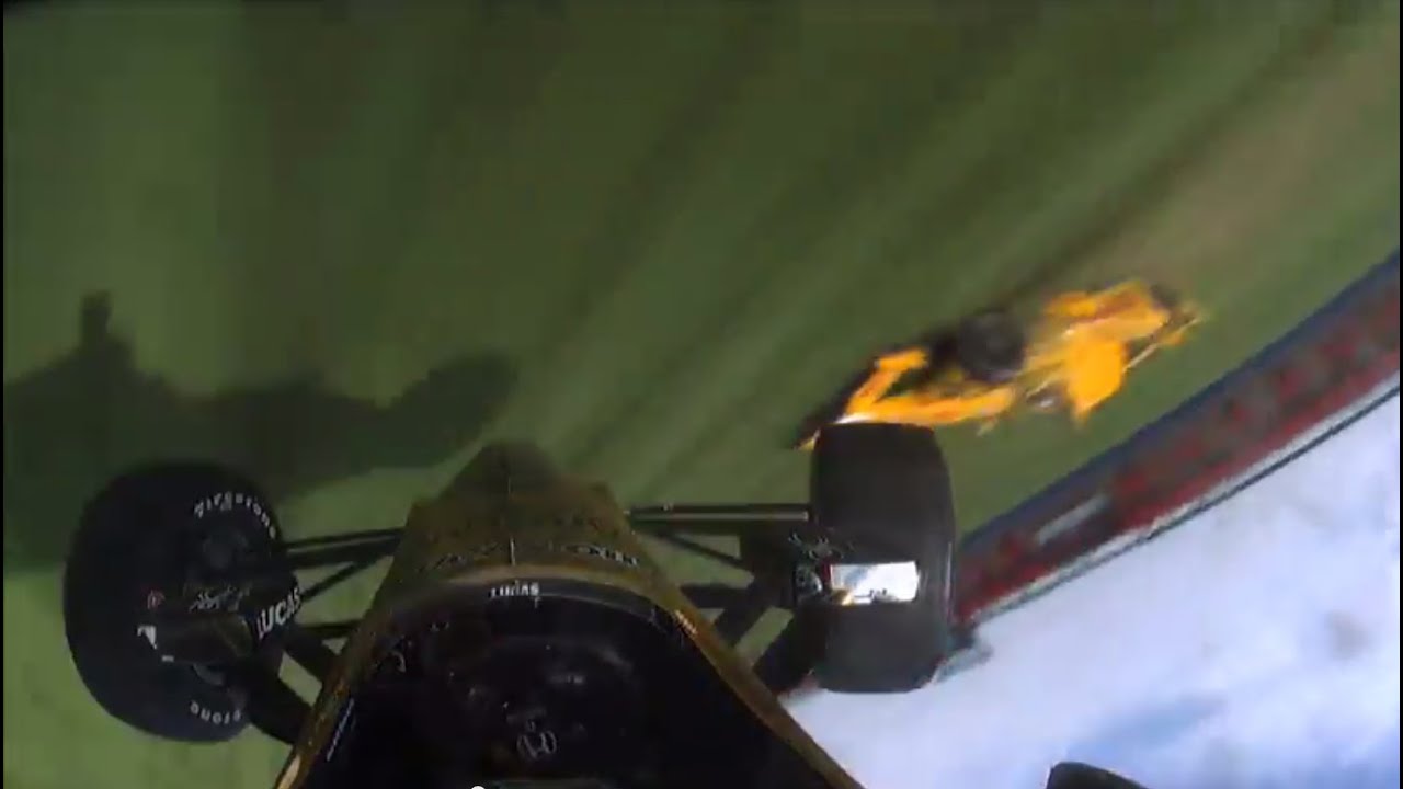 Ryan Briscoe & Ryan Hunter-Reay Incident At Auto Club Speedway