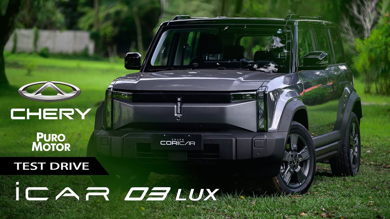 CHERY iCAR 03 LUX / TEST DRIVE