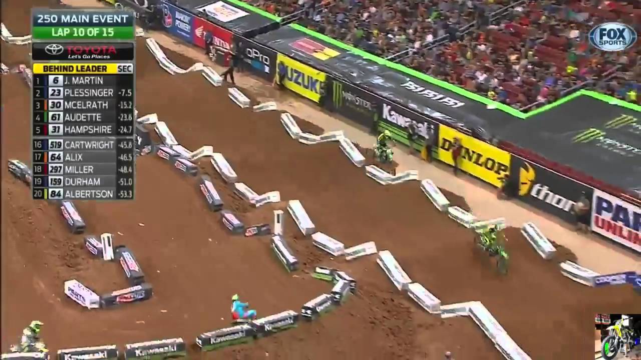 AMA Supercross 2016 St Louis Round 14 250 Main.
