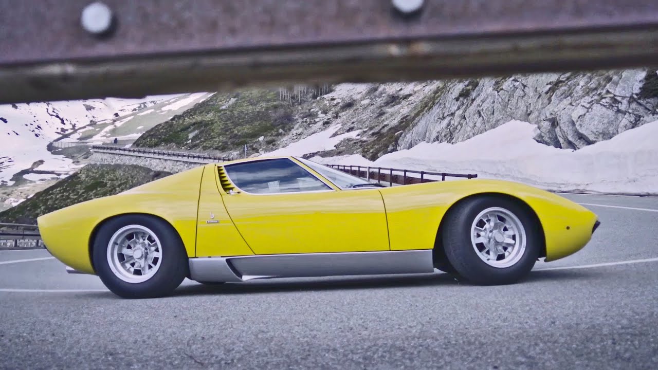 "THE ITALIAN JOB" reloaded - Lamborghini Miura tribute
