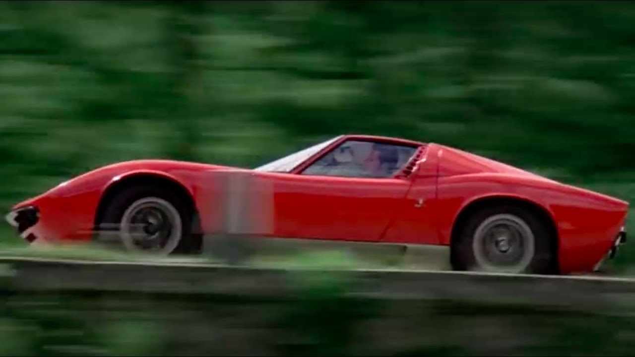 Miura P400 in: 'The Italian Job' (1969)