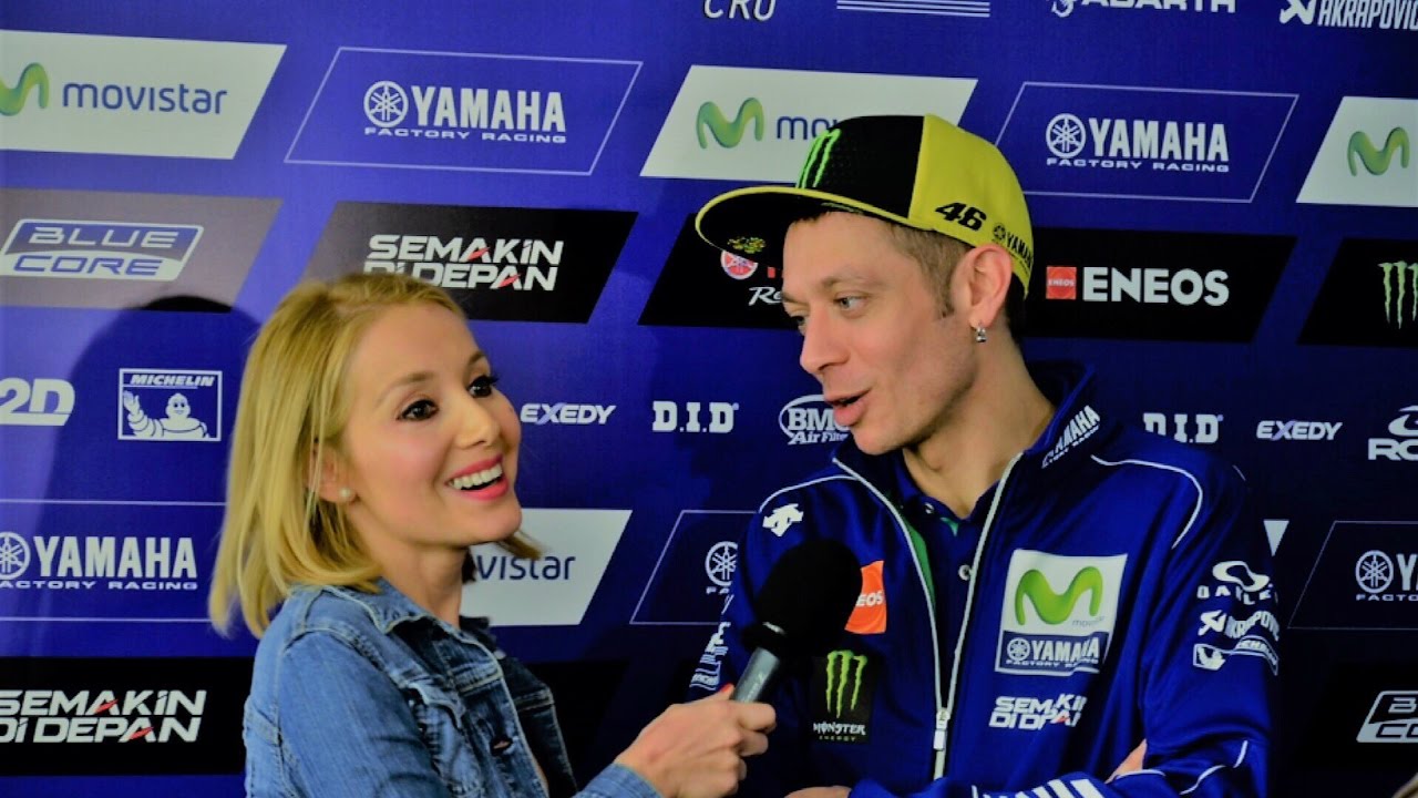 VALENTINO ROSSI CON DÉBORAH SERENDIPITY
