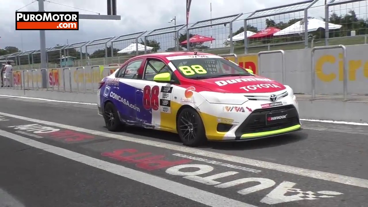 OSWALDO SALAZAR SEGUNDO LUGAR CALIFICACION YARIS CUP