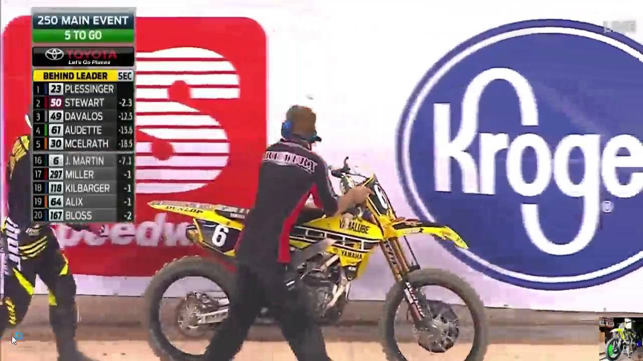 AMA Supercross 2016 Indianapolis Round 13 250 Main