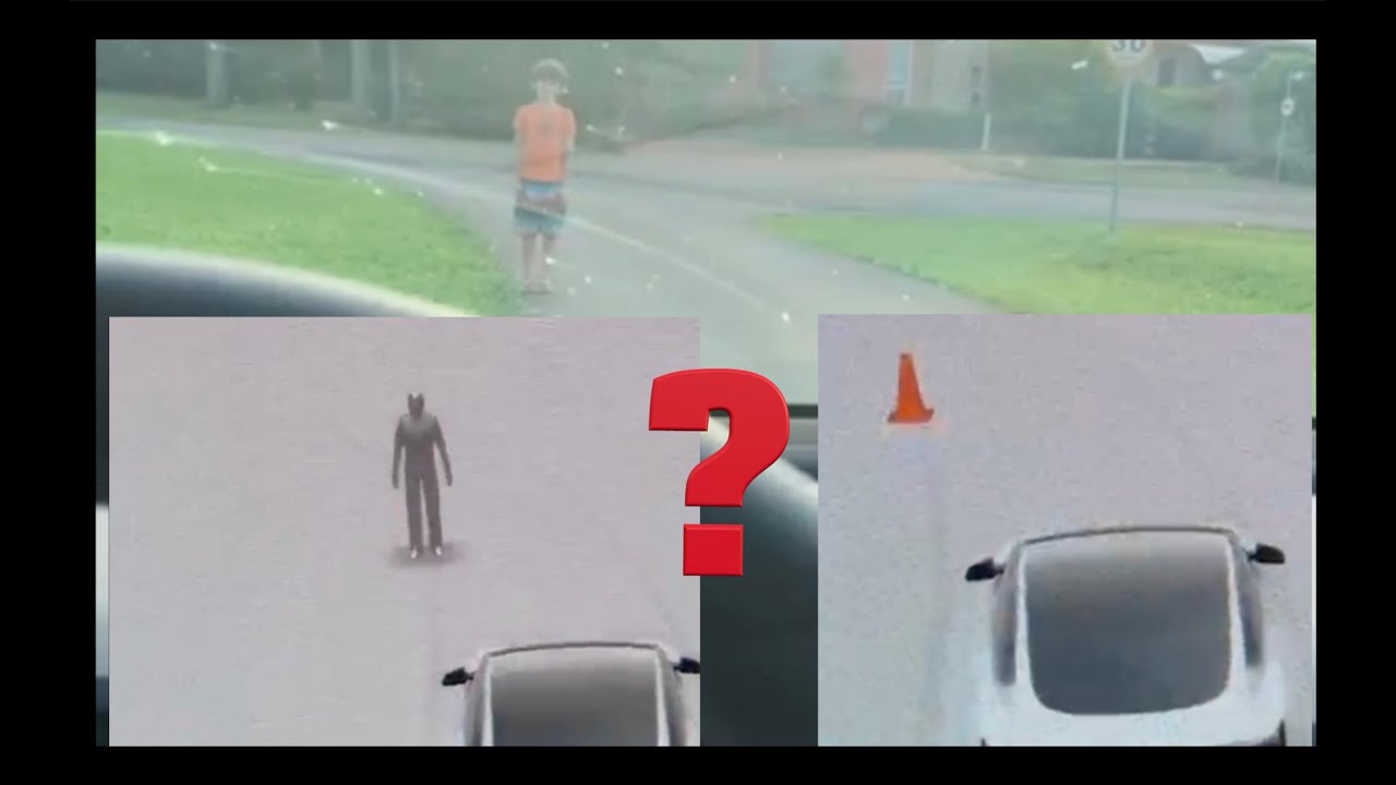 Kid in Orange Shirt or Traffic Cone?