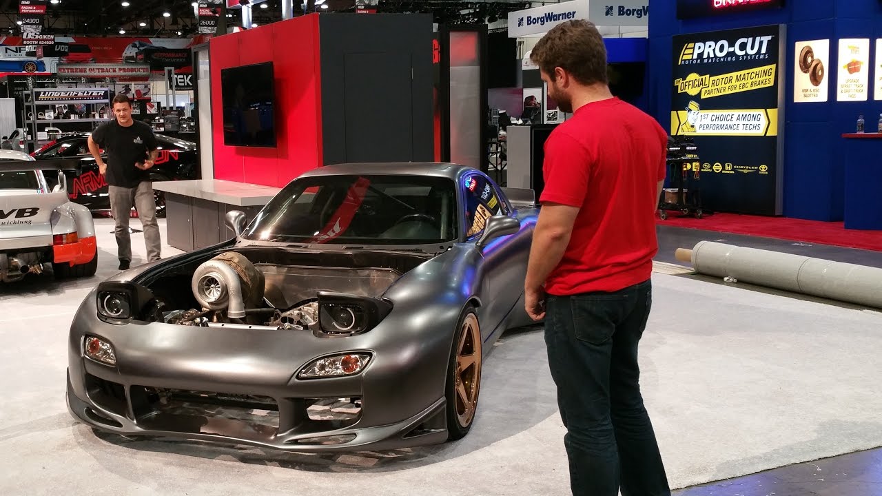 Unveiling the World's first AWD 4 rotor RX-7