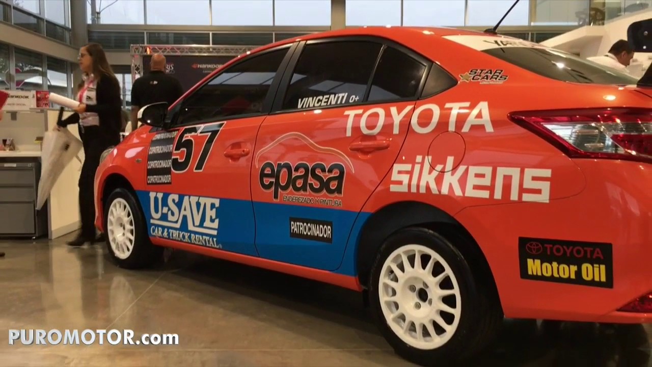 Leo Vincenti Presentación Pilotos Yaris Cup 2017