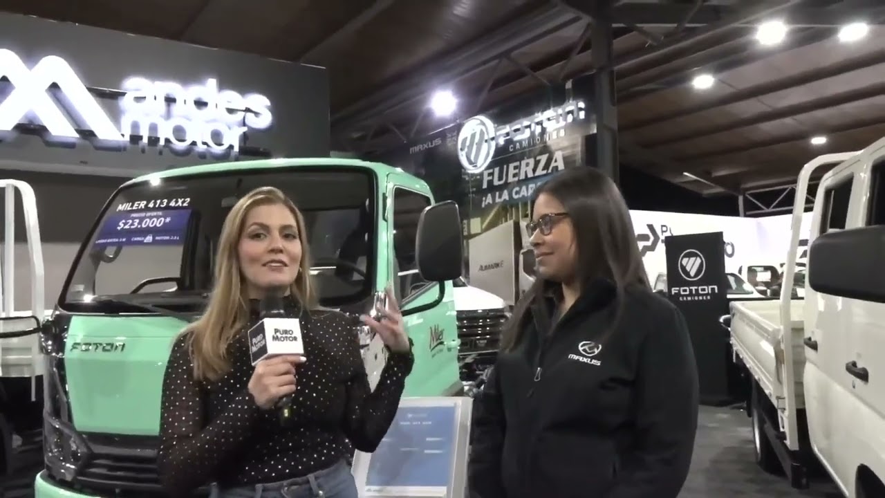 EXPOMOVIL 2024: ANDES MOTOR FOTON MAXUS