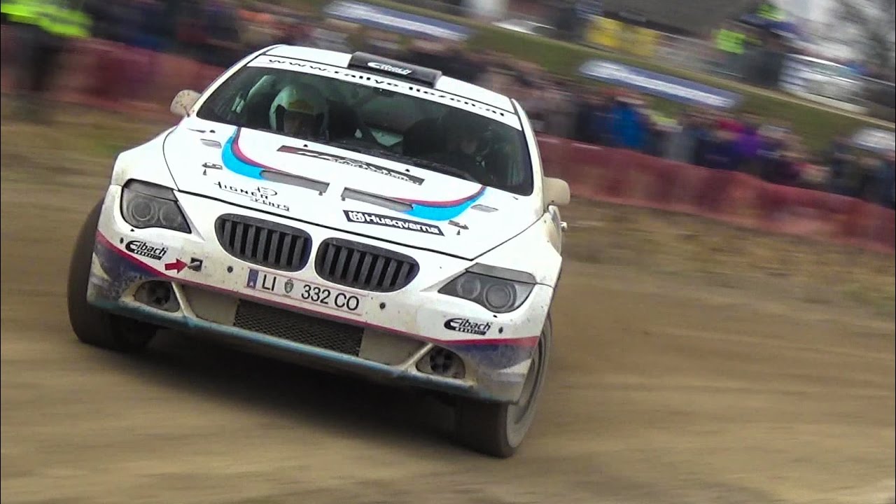 BMW 650i on gravel: Andi Aigner | RALLYSHOW Santa Domenica 2016