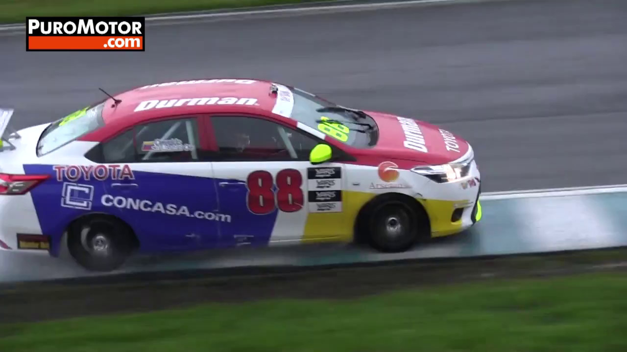 150 KM SHELL OSWALDO SALAZAR PRACTICA YARIS CUP