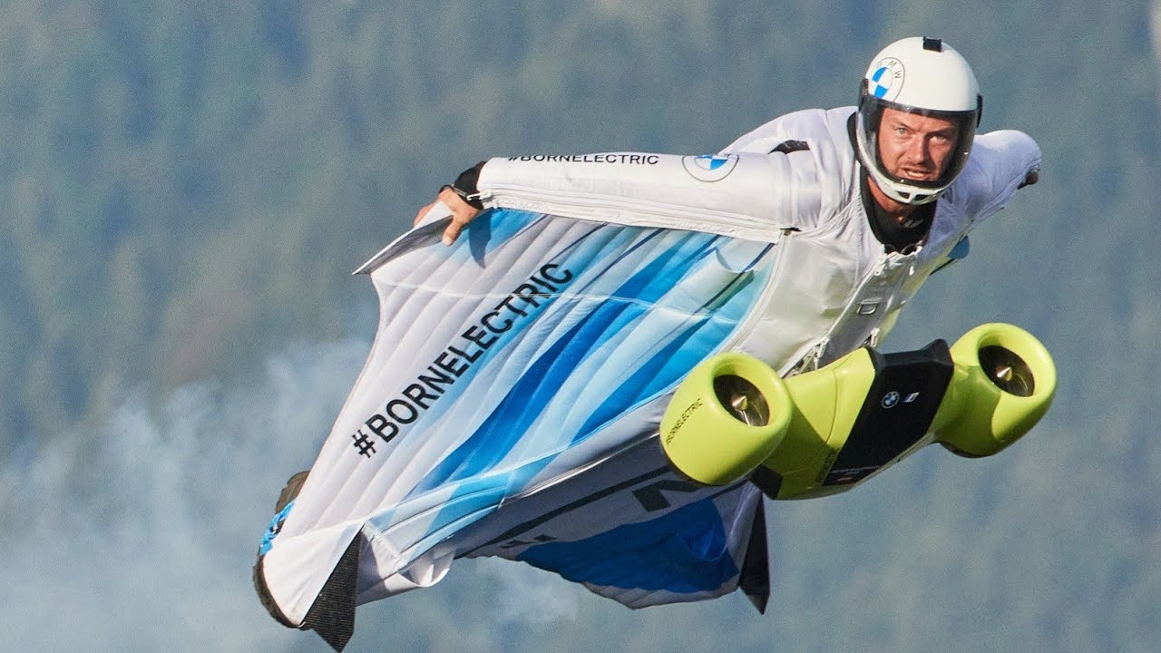 Meet BMW Electric Wingsuit - the future of individual flying is now