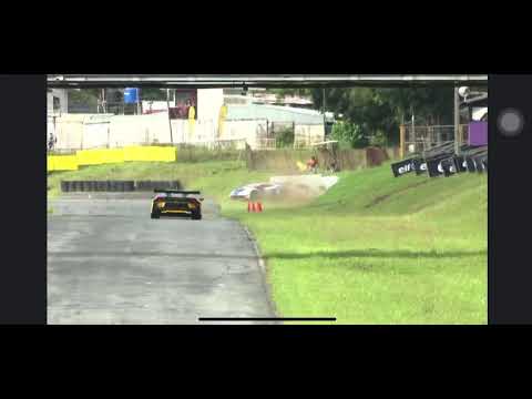 Accidente de Juan Diego Hernández 3 Horas de Costa Rica 2024