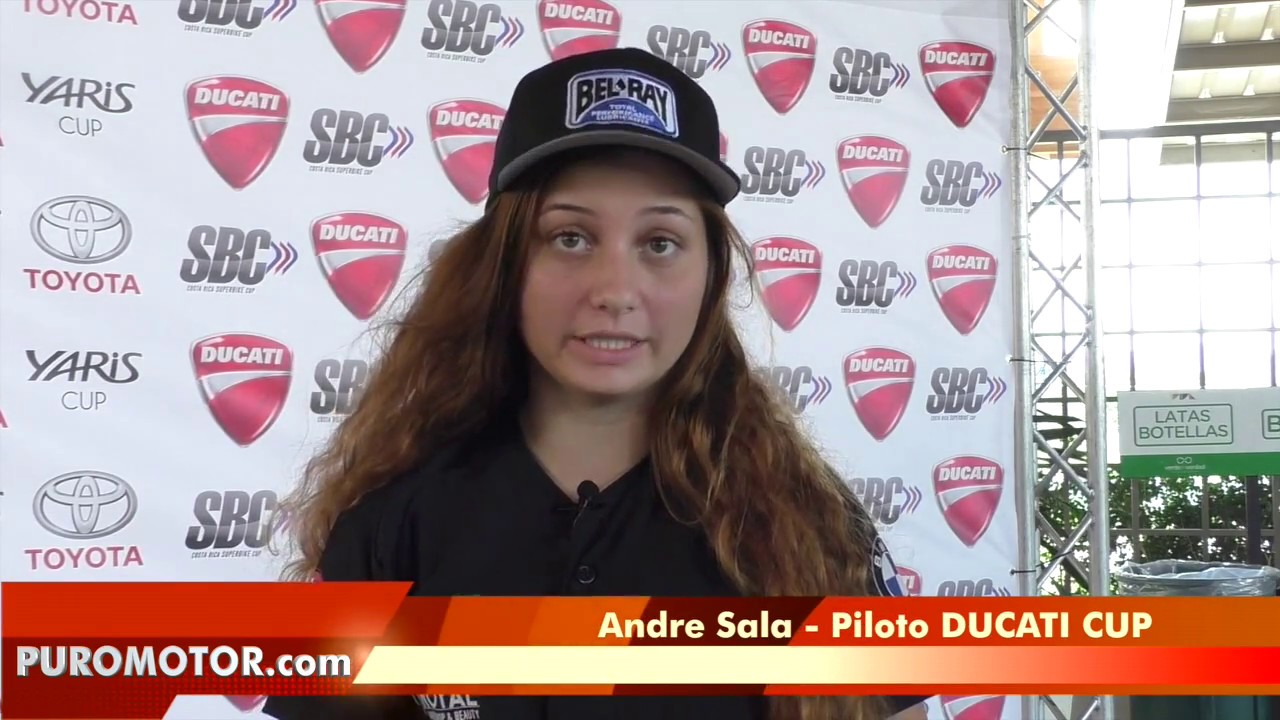 ANDREA SALA | Presentación Ducati Cup 2017