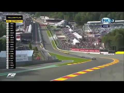 Accidente GP Belgica-Formula 2