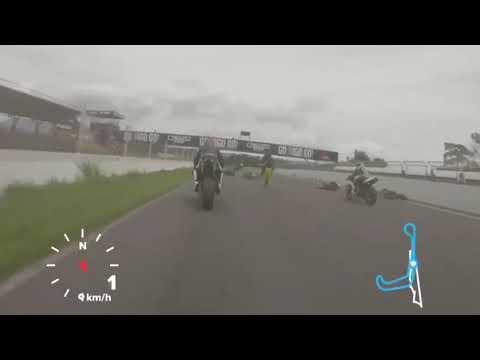 ACCIDENTE TRACK DAY MOTOVELOCIDAD PARQUE VIVA