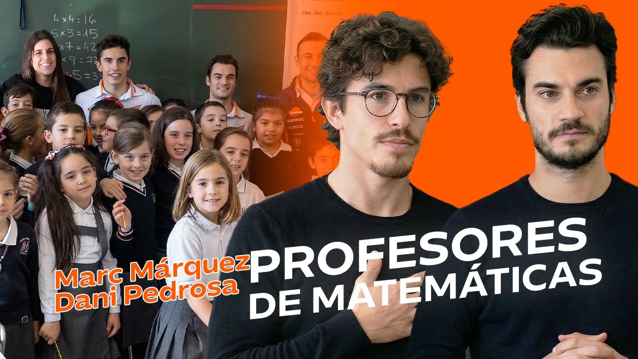 Marc Márquez y Dani Pedrosa, 'profesores' de matemáticas (cámara oculta)