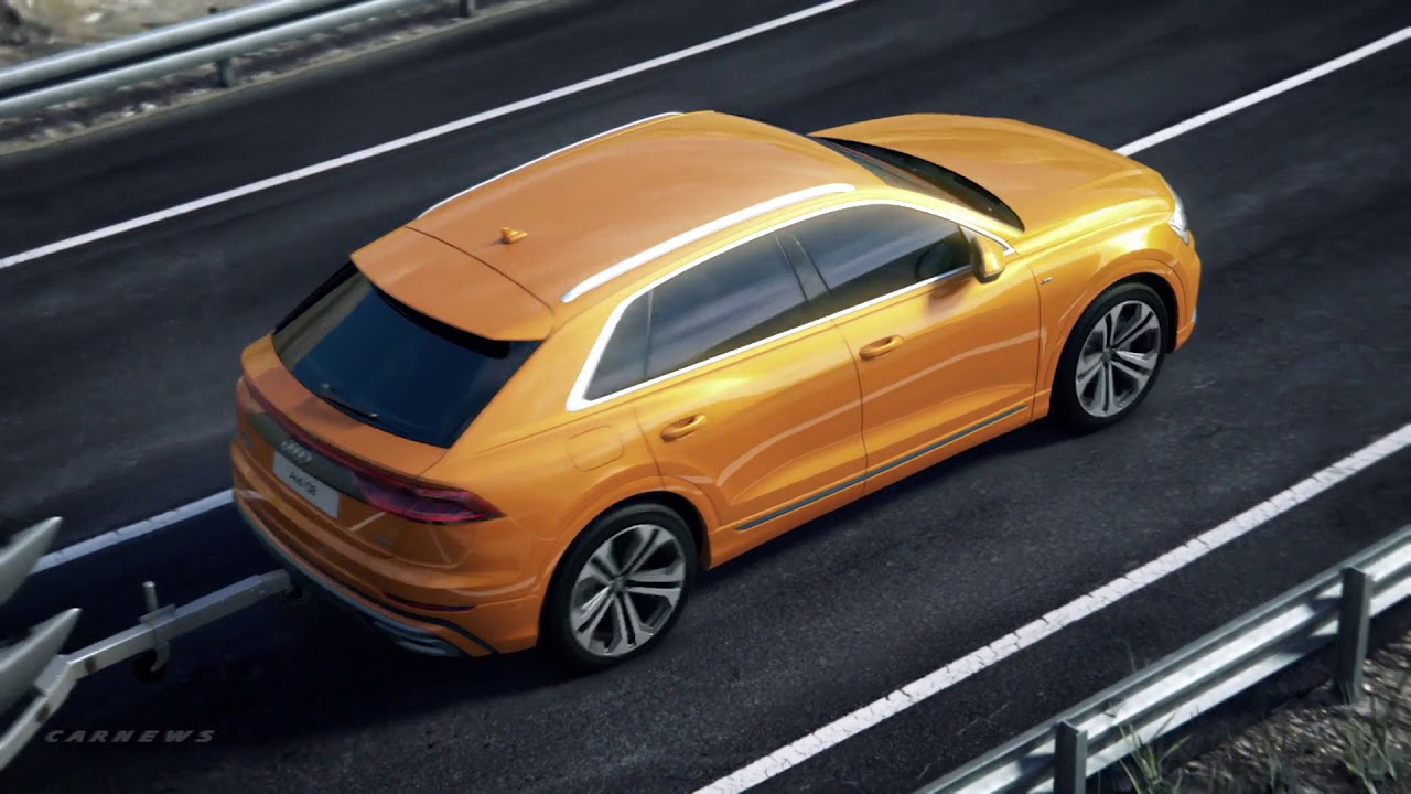 2019 Audi Q8 Trailer assist - Animation