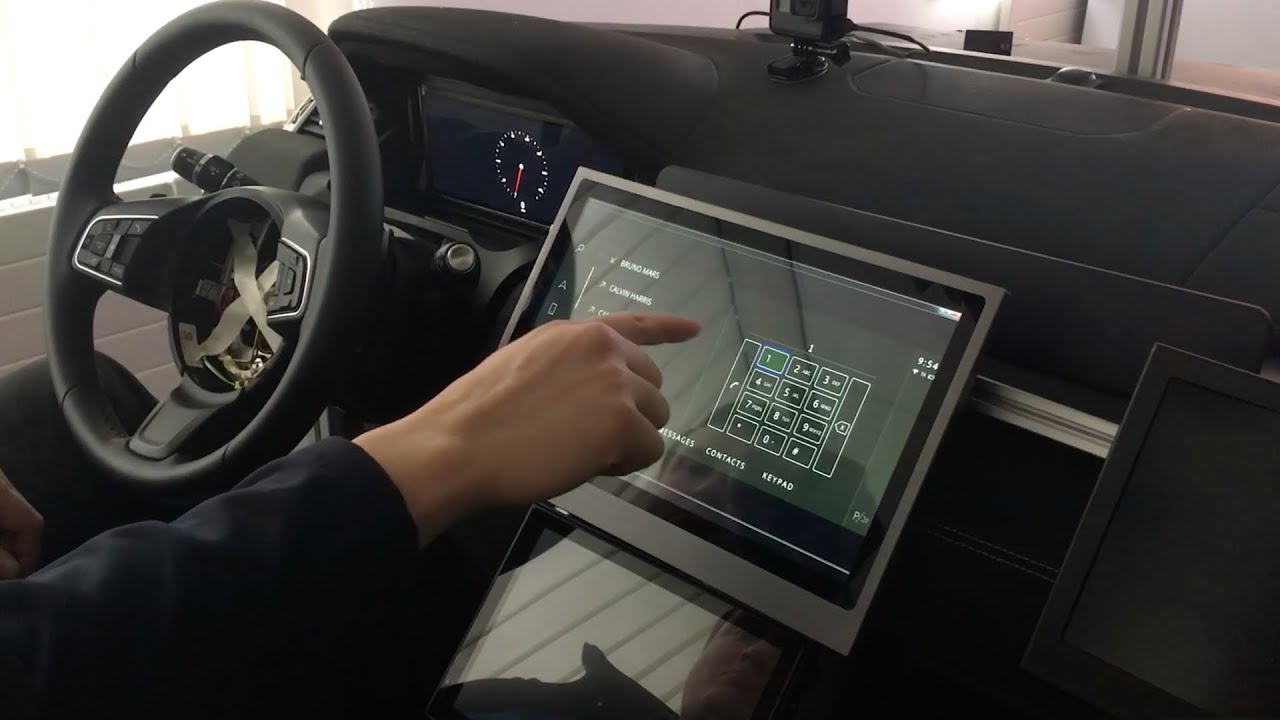 Jaguar Land Rover Predictive Touch