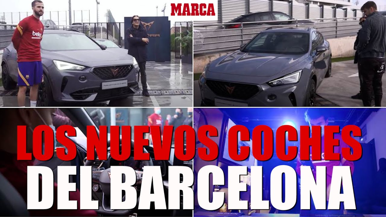 El Barcelona estrena nuevos coches I MARCA