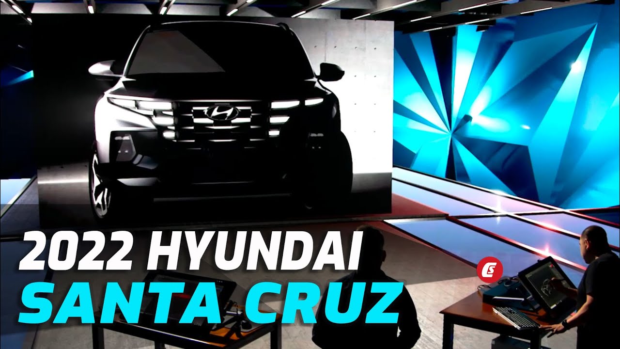 TEASER: 2022 Hyundai Santa Cruz Pickup Truck