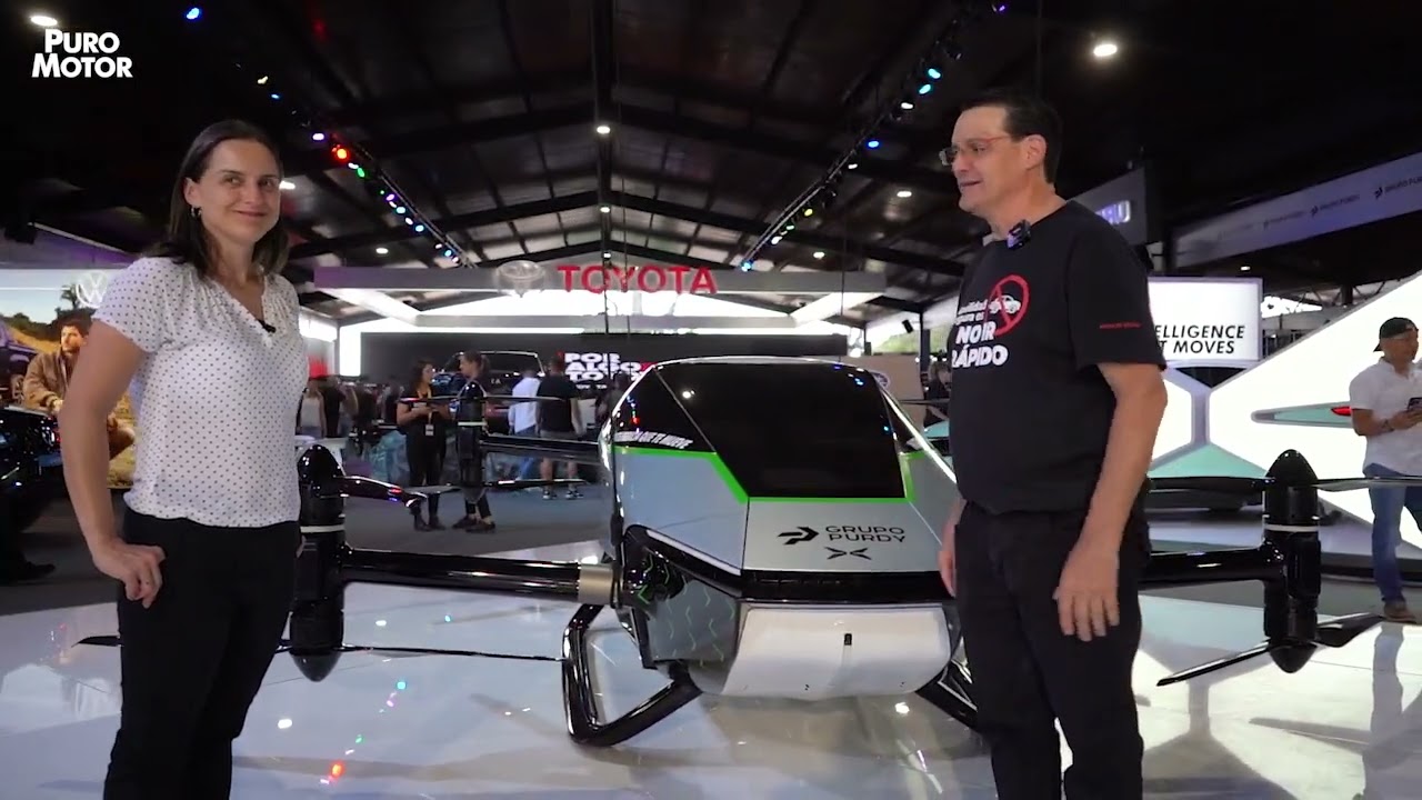 EXPOMÓVIL 2024: VEHÍCULO VOLADOR XPENG X2
