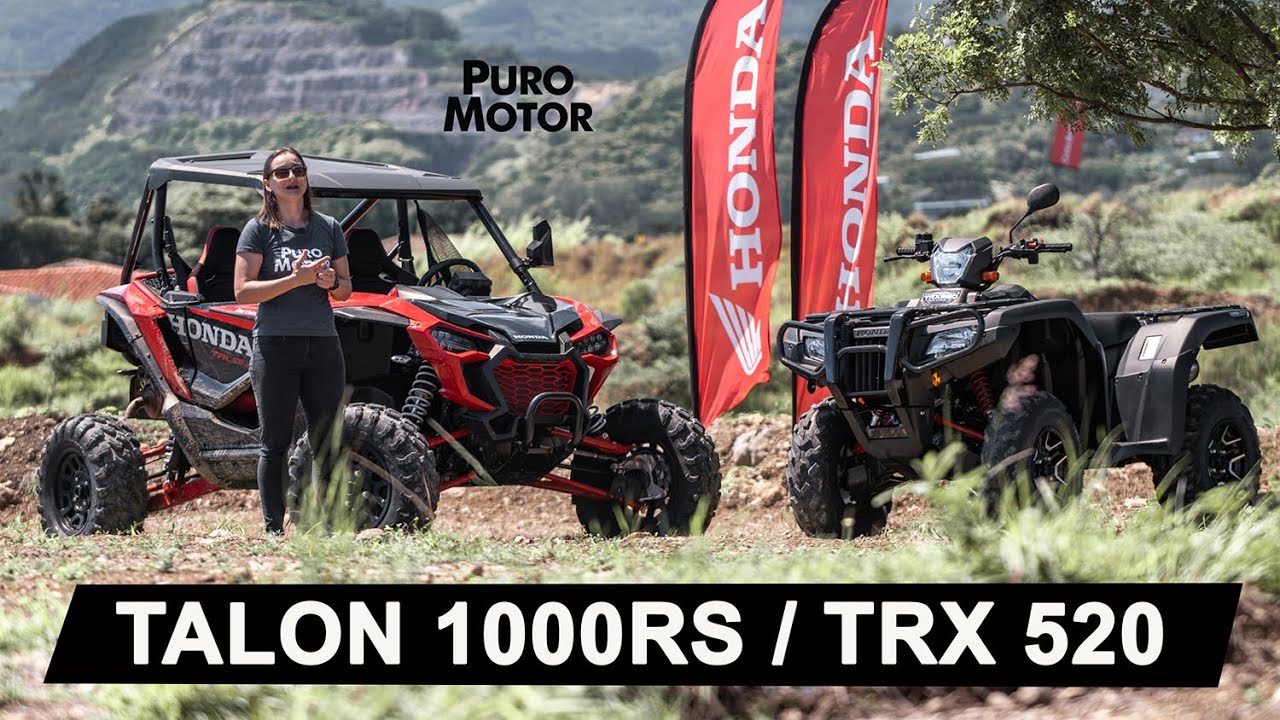 HONDA TALON 1000RS Y CUADRA HONDA TRX 520