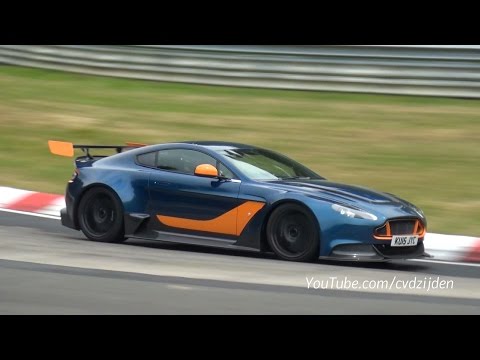 Aston Martin Vantage GT12 Testing on the Nurburgring