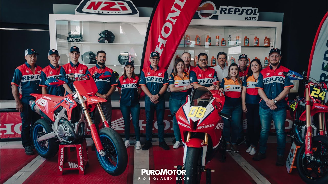 PRESENTACIÓN EQUIPO REPSOL NZi HONDA