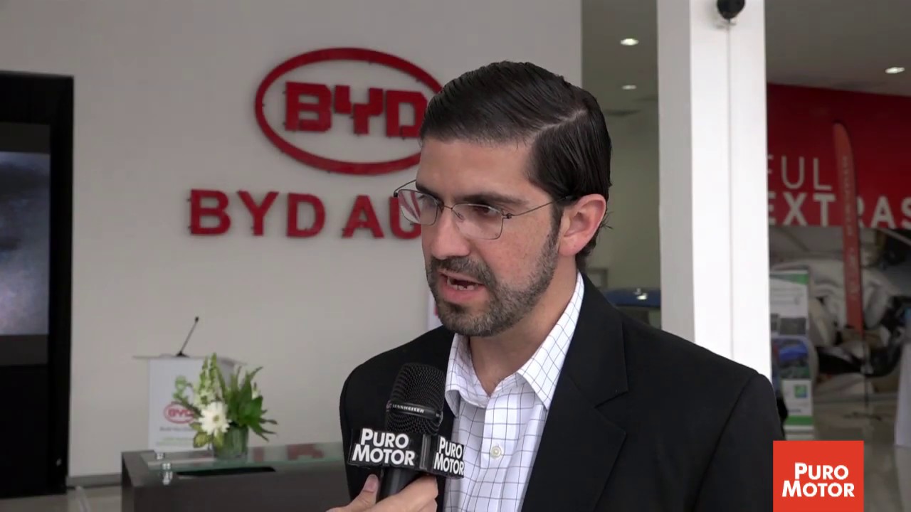 ENTREVISTA PEDRO DOBLES DE BYD SOBRE LLEGADA DE MODELOS ELÉCTRICOS