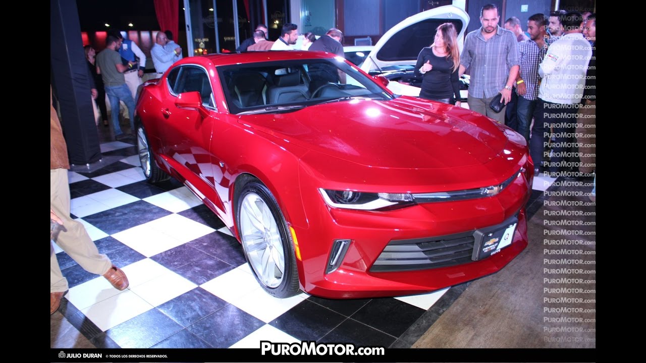 Presentación Chevrolet Camaro 2017 | PUROMOTOR
