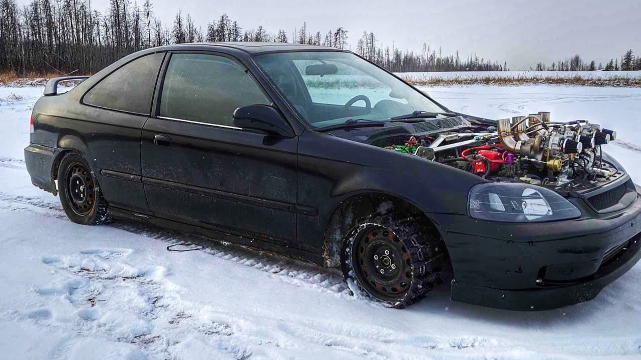 Quad Turbo Civic - Part 9 - Track Test!