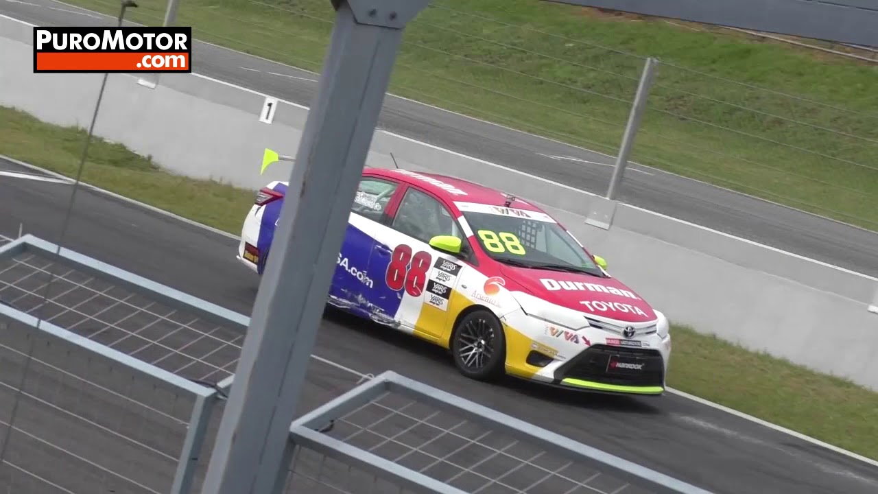 QUINTA FECHA CTCC, OSWALDO SALAZAR PRÁCTICA YARIS CUP