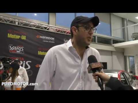 Lorenzo Pacheco Presentación Pilotos Yaris Cup 2017