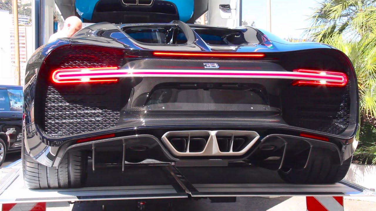 Bugatti CHIRON Cold Start Up and Sound - Delivery in Monaco!