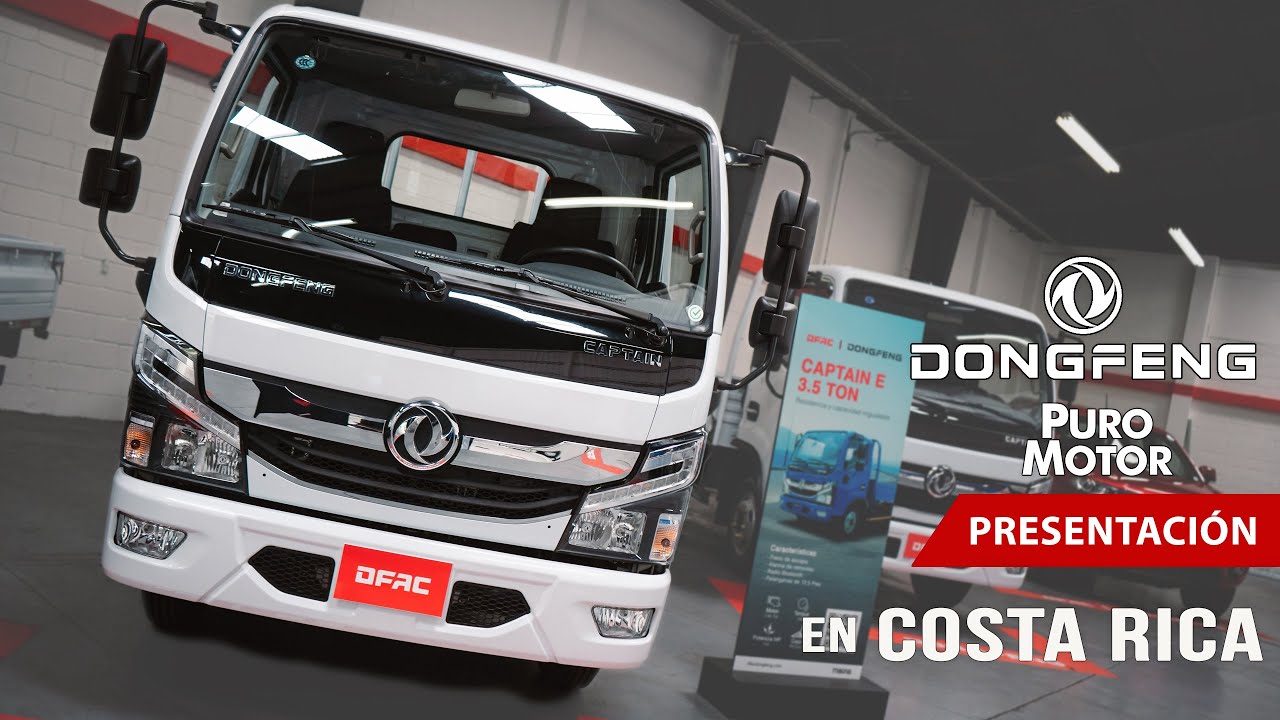 Agencia DFAC Dongfeng vehículos comerciales abre sus puertas en Costa Rica