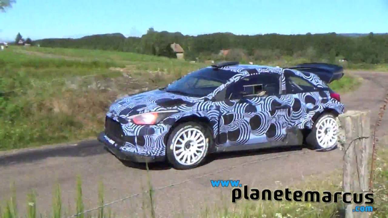 Test Days Hyundaï i20Wrc 2017 - Kevin Abbring & Seb Marshall