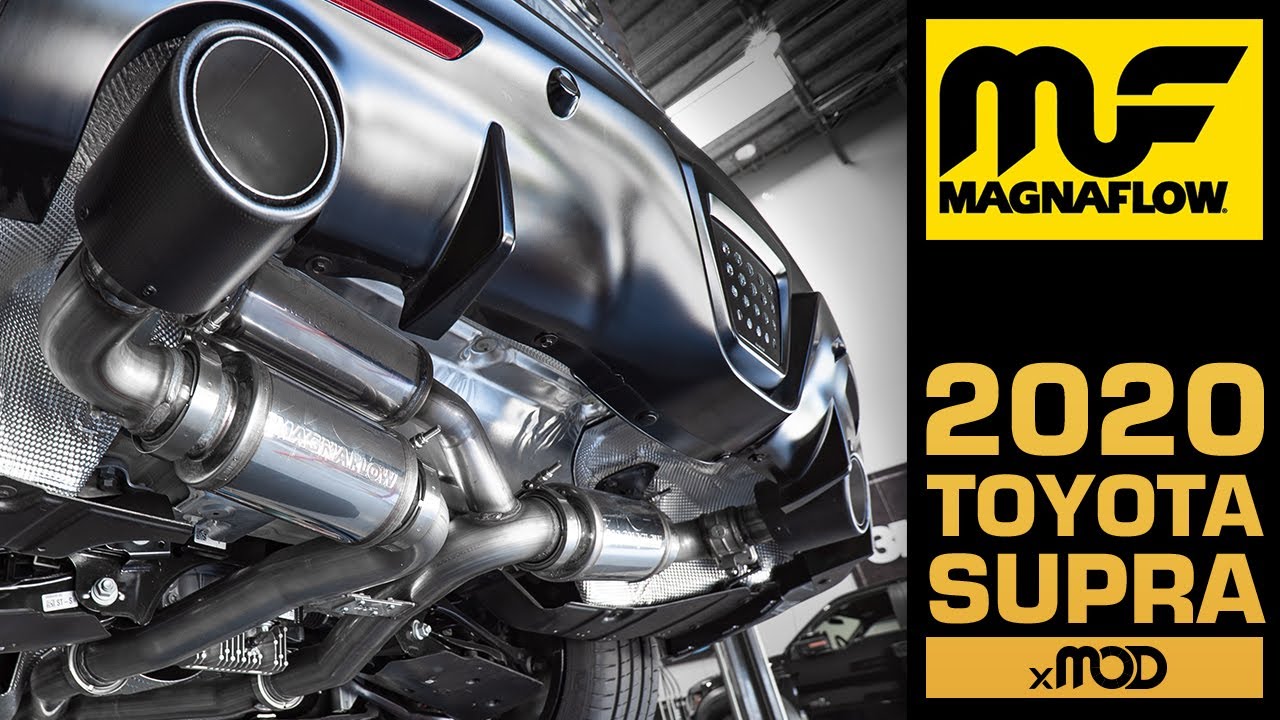 [Hear the Sound] 2020 - 2021 MK5 Toyota Supra MagnaFlow xMOD Cat-Back Exhaust System [ Part #19495]