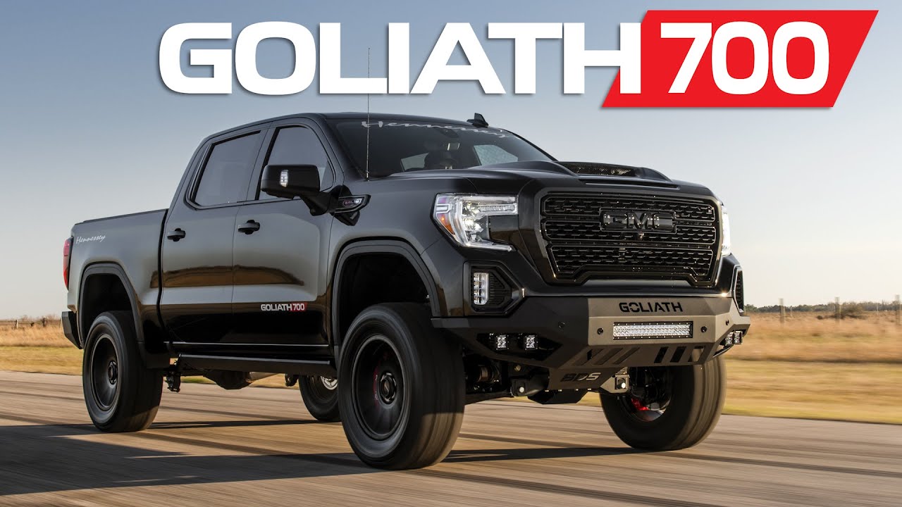 GOLIATH 700 HP Supercharged 2020 GM Trucks by Hennessey