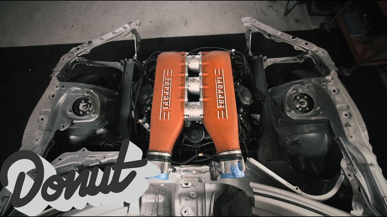 Ferrari + Toyota = JDM Supercar (Ryan Tuerck x Gumout) | The GT4586 | Donut Media