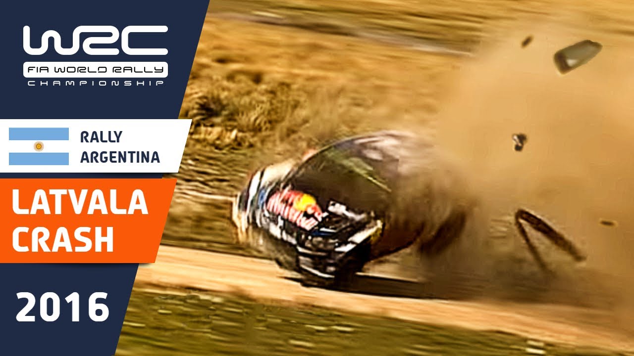 Jari-Matti Latvala MASSIVE CRASH on Rally Argentina 2016