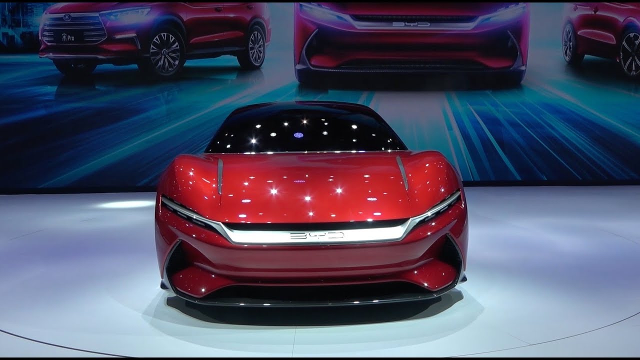 2019上海车展 实拍比亚迪 E SEED GT