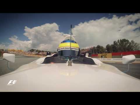 Carles Puyol Experiences An F1 Lap in Barcelona | 2017 Spanish Grand Prix