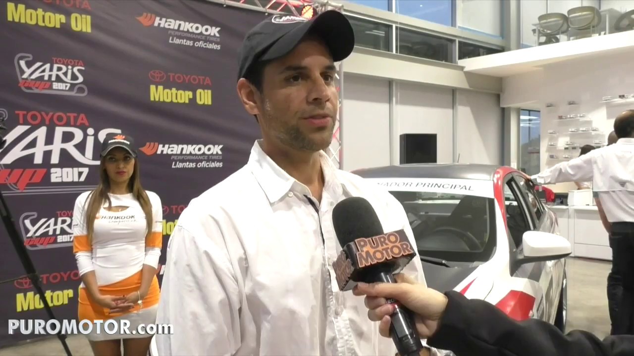 Oswaldo Salazar Presentación Pilotos Yaris Cup 2017