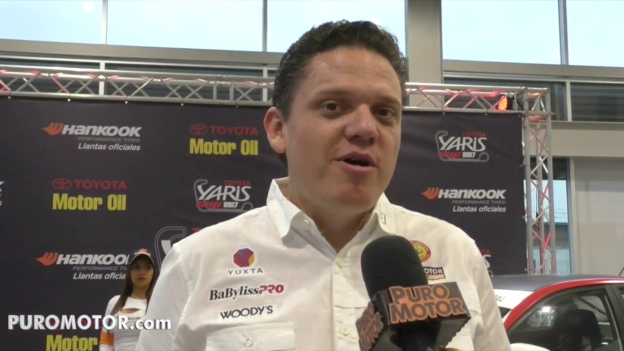 Gerardo Moreno Presentación Pilotos Yaris Cup 2017