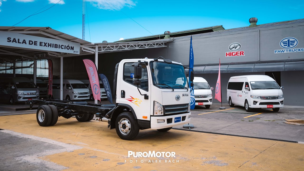 Grupo Purdy anuncia sus nuevas marcas de vehículos comerciales HIGER y FAW