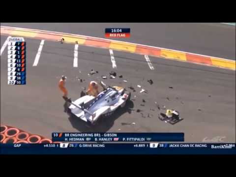 Acidente Crash Pietro Fittipaldi - WEC SPA