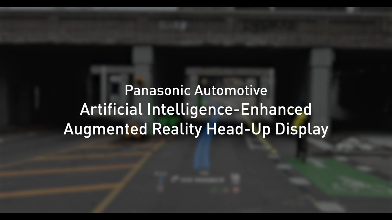 Panasonic Automotive Artificial Intelligence-Enhanced Augmented Reality Head-Up Display
