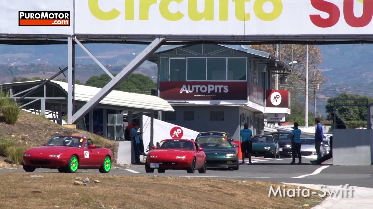 INTERCLUBES FEBRERO 2017 - RESUMEN PURO MOTOR TEAM FX - MR2, MIATA-SWIFT Y DIRIGENTES